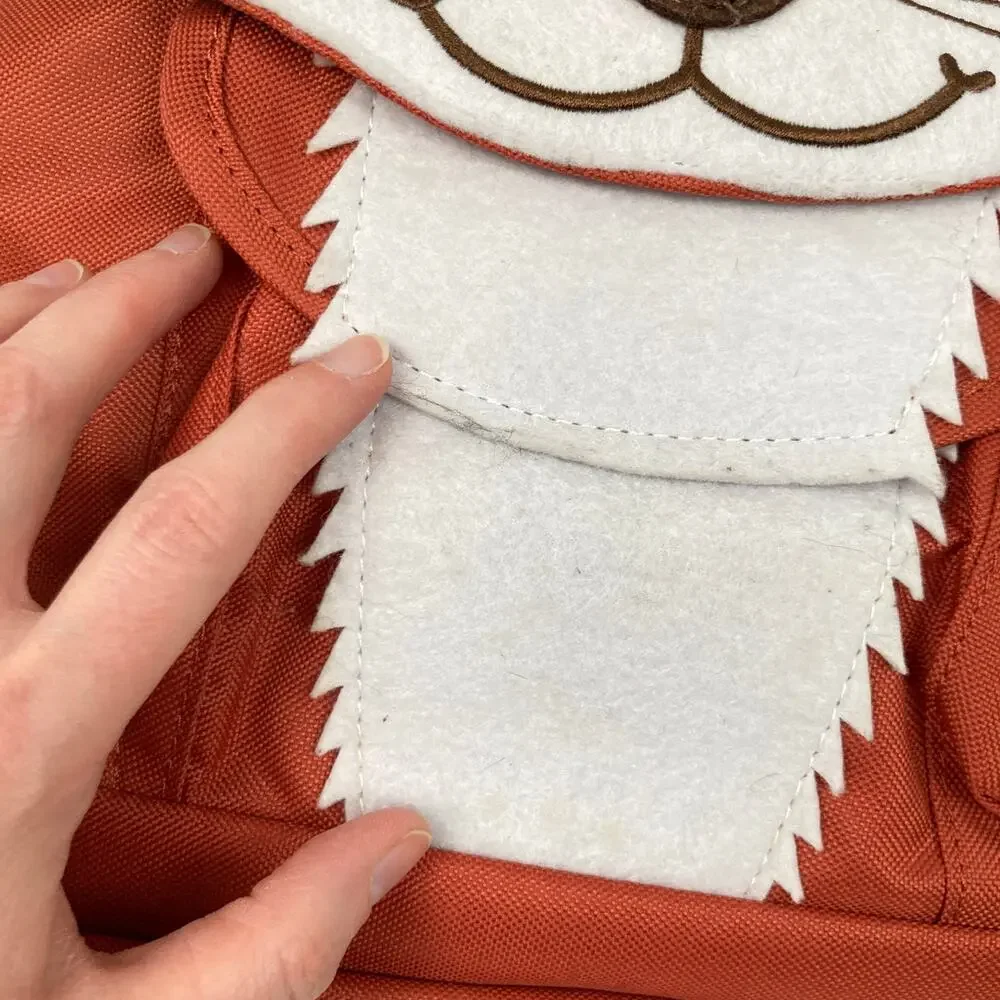 Bixbee Kids Orange & White Fox Animal 10